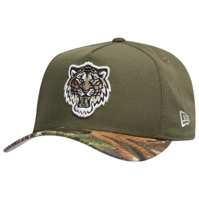 New Era Detroit Tigers  Tigers 9forty Olive Realtree A-frame Cap