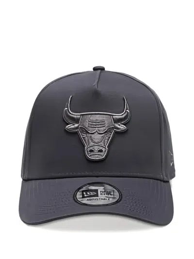 New Era Embroidered Baseball Cap In Gray