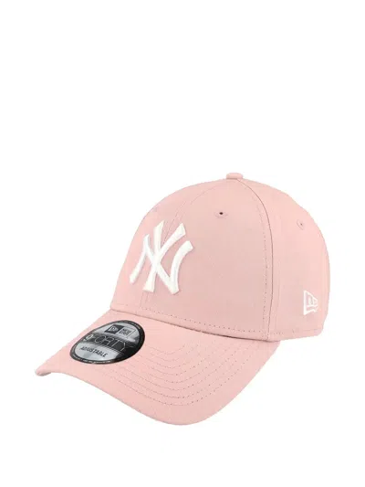 New Era Embroidered Baseball Cap In Pink