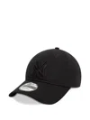 New Era Embroidered-logo Baseball Cap In Black