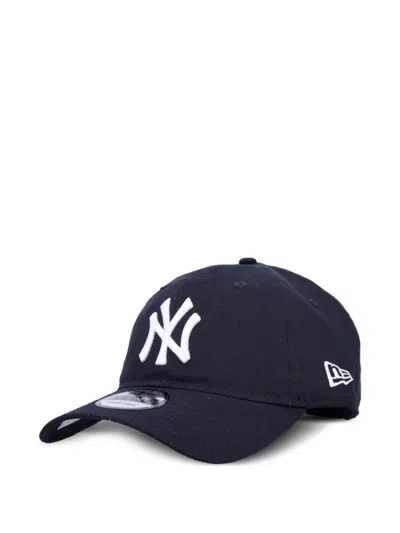 New Era Embroidered Logo Cap In Blue
