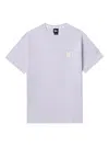 New Era Embroidered-logo T-shirt In Purple