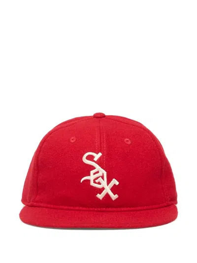 New Era Embroidered-logo Baseball Cap In Gold