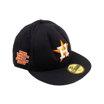 New Era Era Navy Blue Houston Astros Baseball Cap Hat In Black