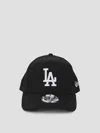 New Era Essential E-frame Cap In Blkwhi