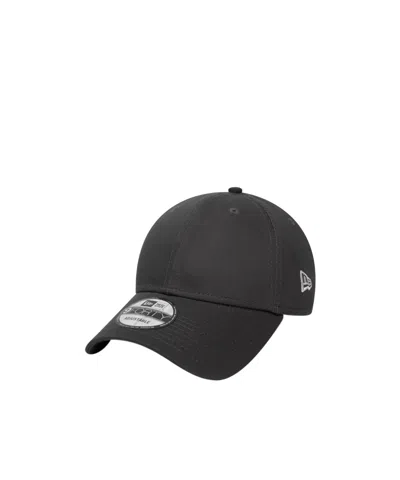 New Era Flag Charcoal Grey 9forty Cap In Black
