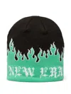 New Era Flame-detail Beanie