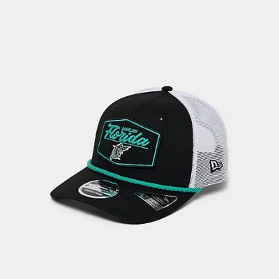 New Era Florida Marlins Mlb 9seventy Rope Stretch-snap Snapback Hat