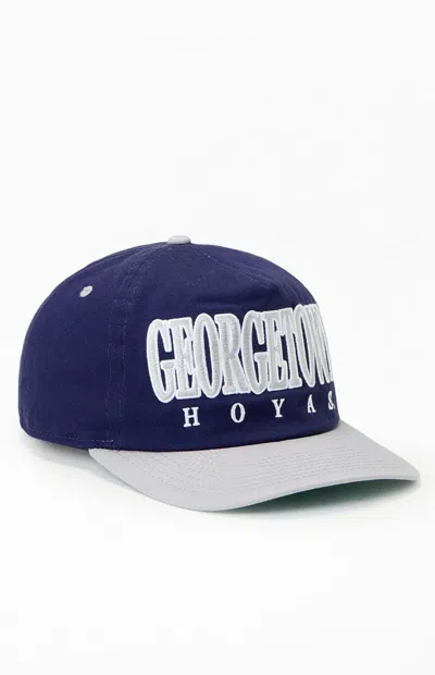 New Era Georgetown Two-tone 19twenty Snapback Hat In Navy In Multi