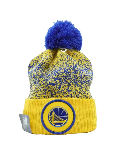 New Era Golden State Warriors Beanie Hat In Yellow