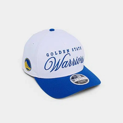 New Era Golden State Warriors Nba 9forty M-crown A-frame Snapback Hat In Brown