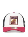 New Era Mens White 9forty Graphic Patch A-frame Stretch-woven Trucker Cap In White