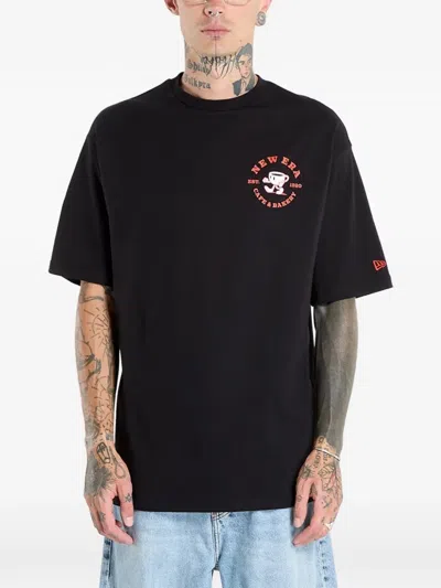 New Era Graphic-print T-shirt In Black