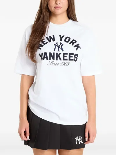 New Era Graphic-print T-shirt In White