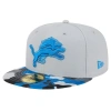 NEW ERA NEW ERA GRAY DETROIT LIONS ACTIVE CAMO 59FIFTY FITTED HAT