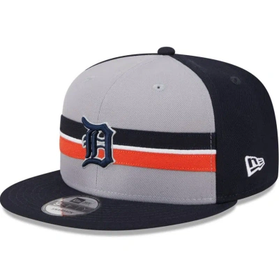 New Era Gray Detroit Tigers 2024 Batting Practice 9fifty Snapback Hat