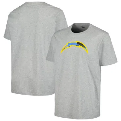 New Era Gray Los Angeles Chargers Camo Logo T-shirt