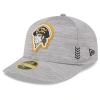 NEW ERA NEW ERA  GRAY PITTSBURGH PIRATES 2024 CLUBHOUSE LOW PROFILE 59FIFTY FITTED HAT