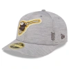 New Era Gray San Diego Padres 2024 Clubhouse Low Profile 59fifty Fitted Hat In Heather Gray