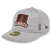 NEW ERA NEW ERA  GRAY SAN FRANCISCO GIANTS 2024 CLUBHOUSE LOW PROFILE 59FIFTY FITTED HAT