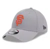 NEW ERA NEW ERA GRAY SAN FRANCISCO GIANTS ACTIVE PIVOT 39THIRTY FLEX HAT