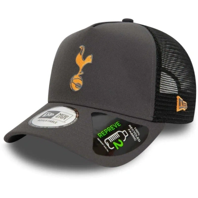 New Era Grey Tottenham Hotspur Essential Repreve 9forty Trucker Adjustable Hat