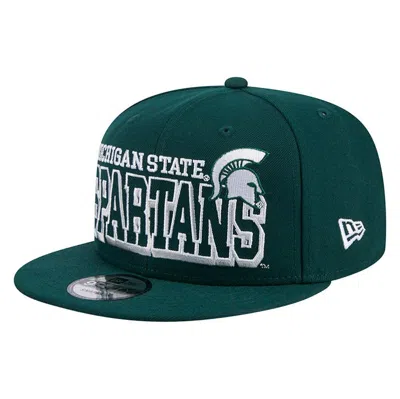 New Era Green Michigan State Spartans Game Day 9fifty Snapback Hat