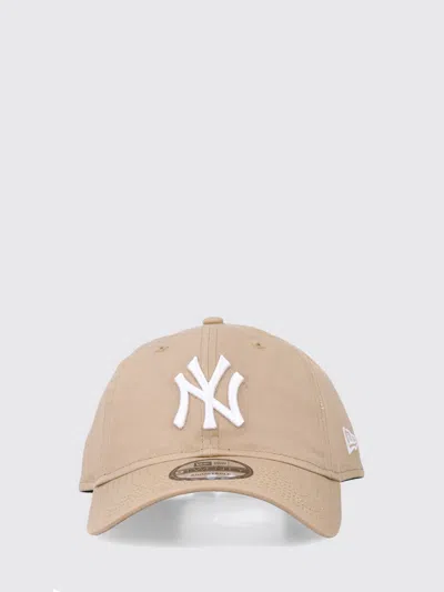 New Era Camel Logo Baseball Hat In Brown