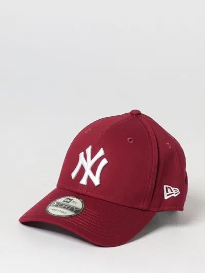New Era Hat Men  In Red