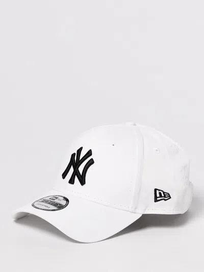 New Era Hat Men  In White