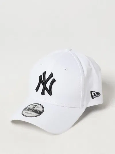 New Era Hat Men  In White