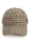 New Era Hat With Scottish Pattern Hats Brown In Brown