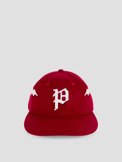 New Era Heritage 9fifty Rc Wool-blend Cap In Dark Red