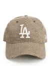 New Era Houndstooth 9twenty Losdod Dau Hats Brown In Brown