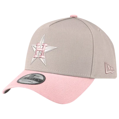 New Era Houston Astros Astros 940af Cap In Gray
