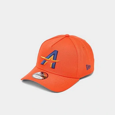New Era Houston Astros Mlb 9forty A-frame Snapback Hat In Orange