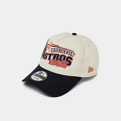 New Era Houston Astros Mlb 9forty A-frame Snapback Hat In Neutral