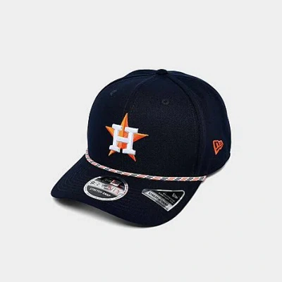 New Era Houston Astros Mlb 9seventy Stretch-snap Snapback Hat In Black