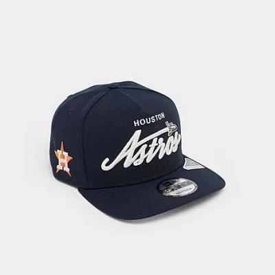 New Era Houston Astros Mlb Local Play 9fifty A-frame Snapback Hat In Blue