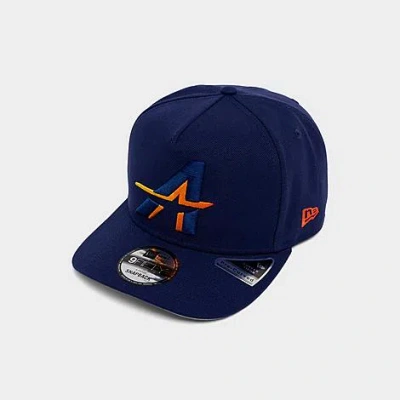 New Era Houston Astros Mlb Local Play 9fifty A-frame Snapback Hat In Blue