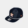 New Era Houston Astros Mlb The Golfer Snapback Hat In Black