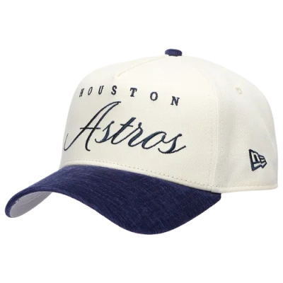 New Era Houston Astros  Astros 2 Tone Velvet Script Cap In Purple