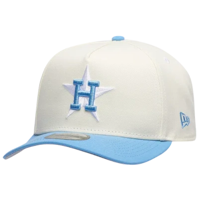New Era Houston Astros  Astros 9forty A-frame Cap In Carolina/silver