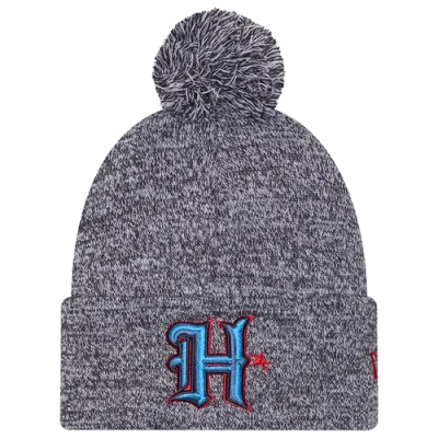 New Era Houston Texans  Texans Marl Pom Knit In Gray
