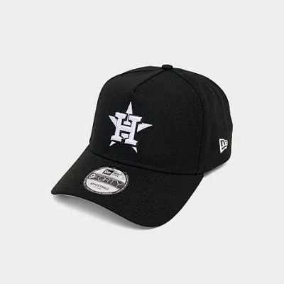 New Era Houston Texans Nfl 9forty A-frame Snapback Hat In Black