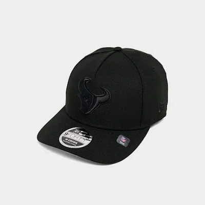 New Era Houston Texans Nfl 9forty A-frame Snapback Hat In Black