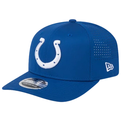 New Era Indianapolis Colts  Colts Perf 970 Adjustable Cap In Blue