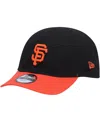 New Era Infant Boys And Girls  Black San Francisco Giants Team Color My First 9twenty Flex Hat In Black