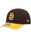 New Era Infant Boys And Girls  Brown San Diego Padres Team Color My First 9twenty Flex Hat In Brown