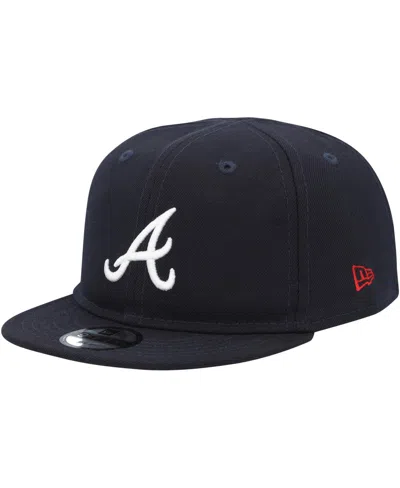 New Era Babies' Infant Boys And Girls  Navy Atlanta Braves My First 9fifty Adjustable Hat